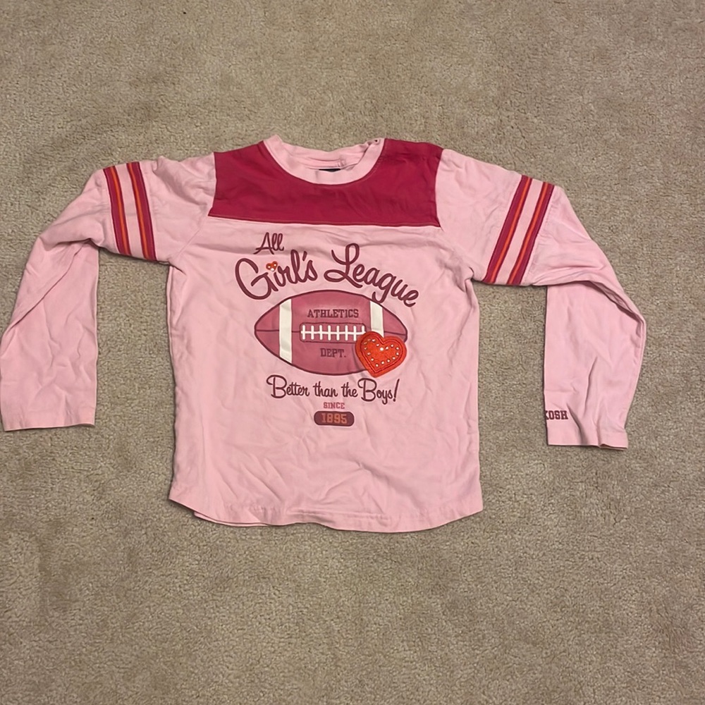 OshKosh B’gosh All Girls League Long Sleeve Tee